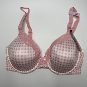 Maidenform Womens T Shirt Bra Soft Full Coverage Underwire 09404 Light Pink 36D